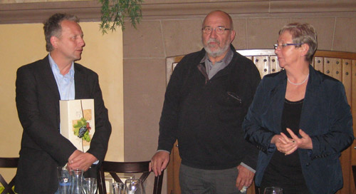 Udo Kardel sowie Wolfgang Ruthinger und Maria Rau